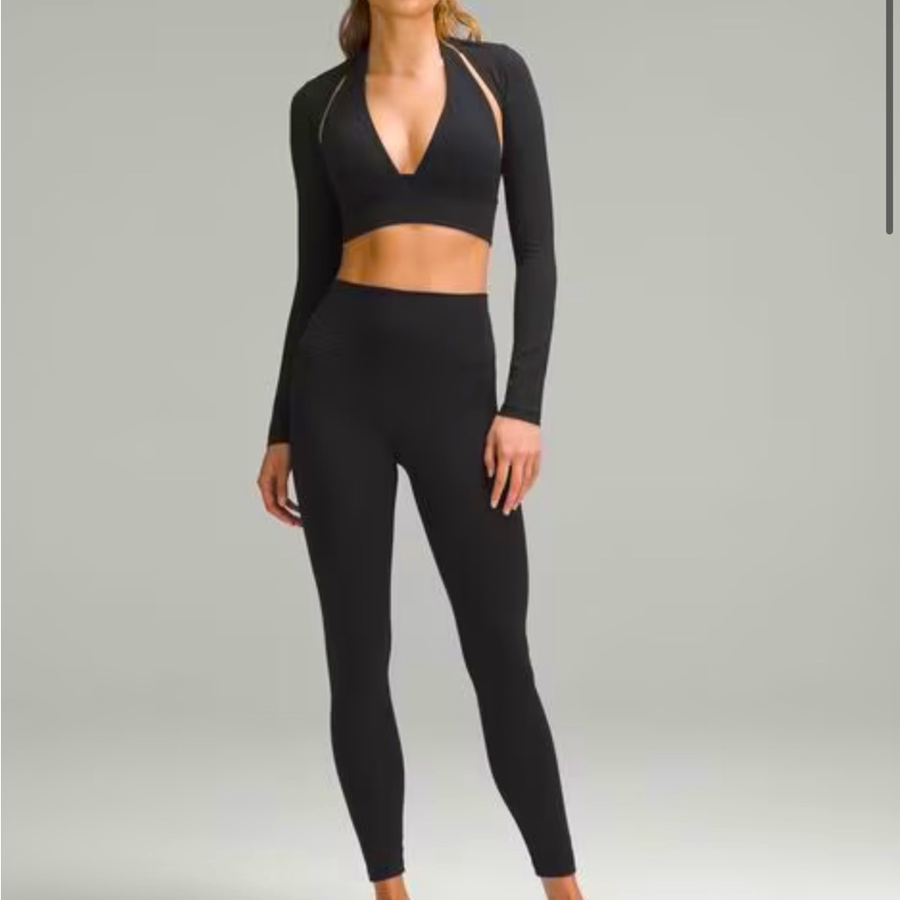 Nulu Long-Sleeve Yoga Shrug NWT sz 4